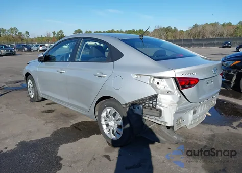 2020 Hyundai Accent Se from USA, damaged, VIN 3KPC24A68LE099535